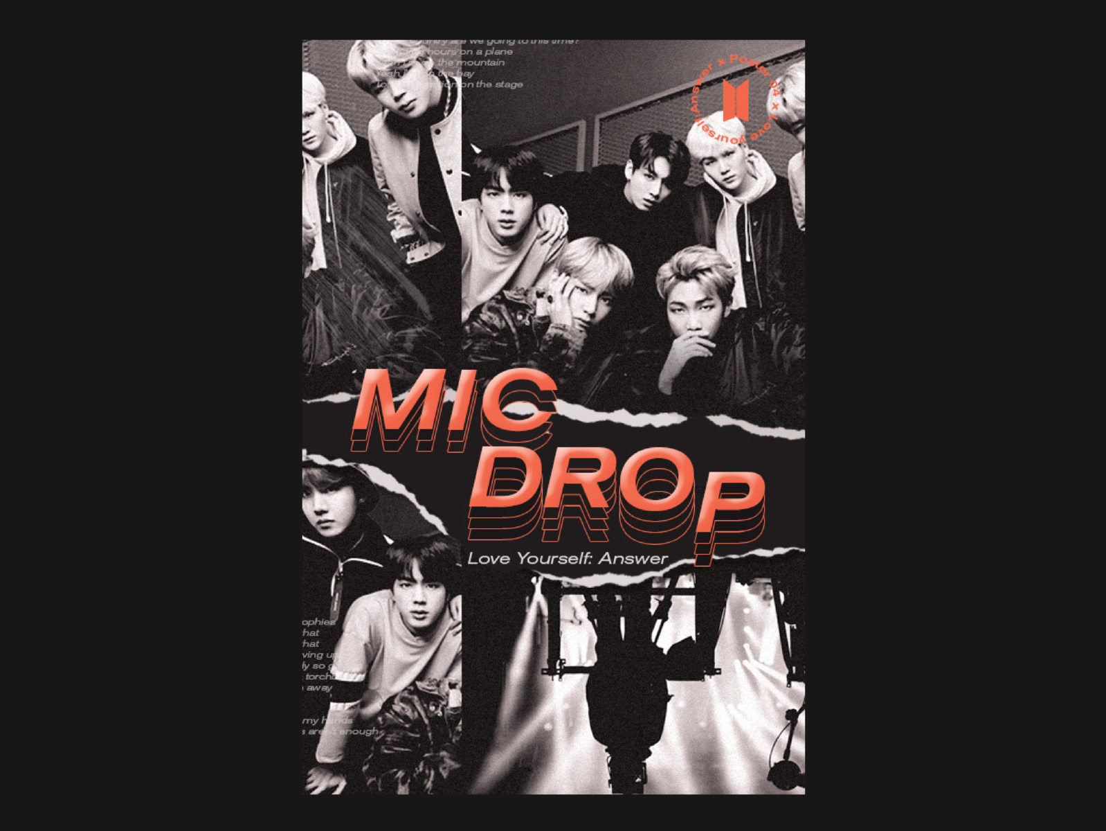 BTS x Mic Drop by Danielle Lacambra on Dribbble