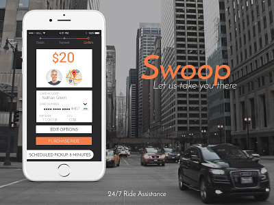 Swoop: Checkout Screen