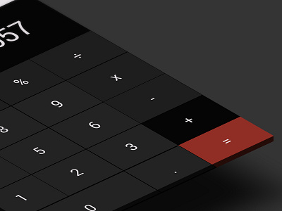 Calculator UI 004 calculator calculatorui dailyui mobileappdesign