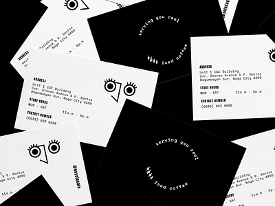 Ojo Cafe Branding - Business Cards