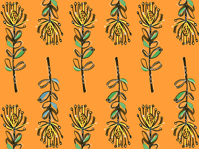 Leucospermum Pattern