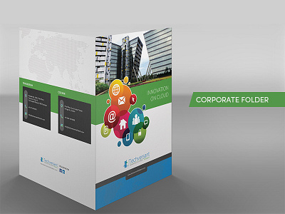 Corporate Folder corporate folder photoshop design