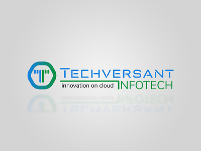Techversant Logo company company logo illustrator logo logo design techversant