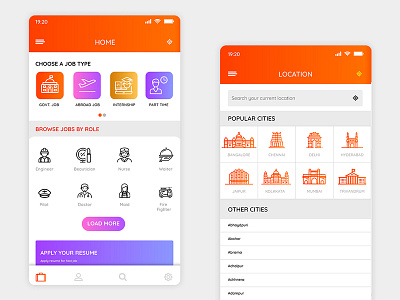 Jobapp designs, themes, templates and downloadable graphic elements on ...