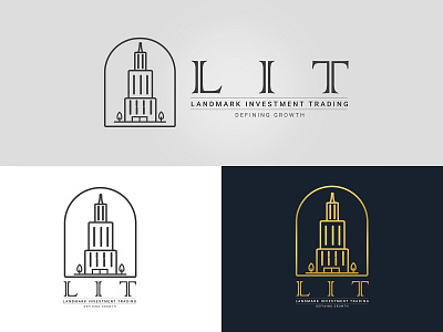 LIT Logo apartment logo illustrator logo logodesign