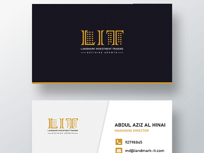 LIT Busines Card business card card design illustrator photoshop vishnu pramod design