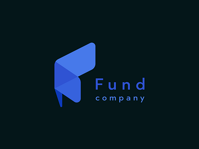 Fund Company logo branding design fintech graphic design logo logo design