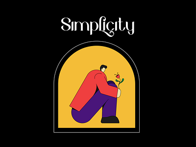 Simplicity illustration branding fintech graphic design illustration logo simplicity ui vector