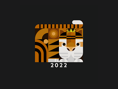 Year of Tiger design graphic design happy new year illustration tiger year of tiger