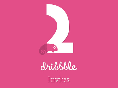 2 Dribbble Invites for you!