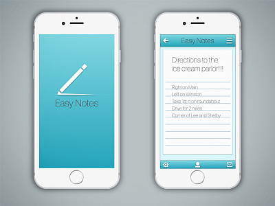 Easy Notes - UI Exercise