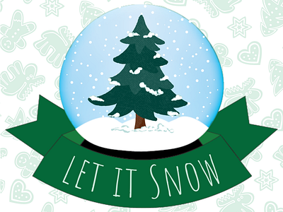 Let it Snow ! design graphic design icon illustration vector