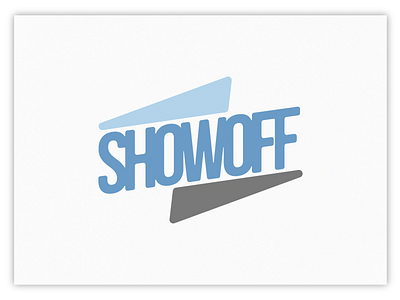 SHOWOFF Brand brand debut hello world logo show your work showoff
