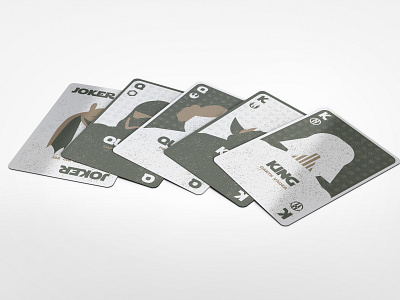 Star Wars Playing Cards design flat illustration vector