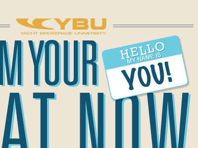 YBU email Header email header name tag nametag tag yacht