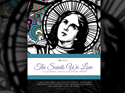 Catholic Saints Coloring Book Cover book catholic coloring cover ebook saints