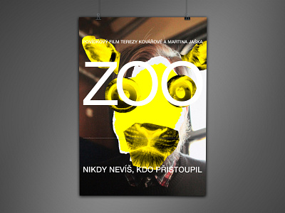 Zoo collage illustration movie movie poster poster poster design typography