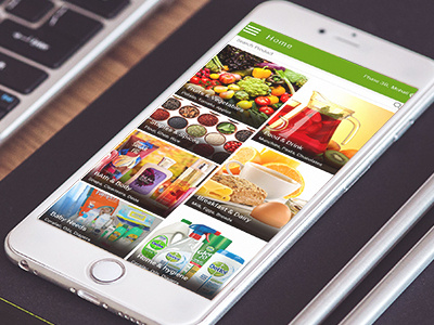 Online grocery,vegetables,fruits,meat and household products App android animation photoshop design grocery illustrator ios ui ux