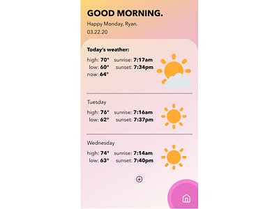 Weather Screen