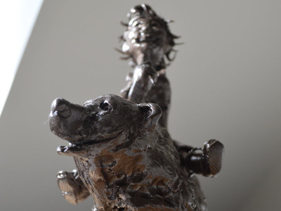 Boy 'N' Bear bear sculpture