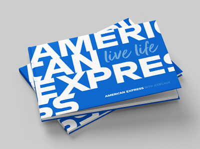 AmEx Book amex book book cover graphic design print