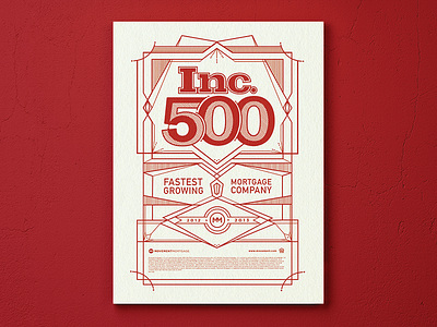 Inc. 500 Award Poster