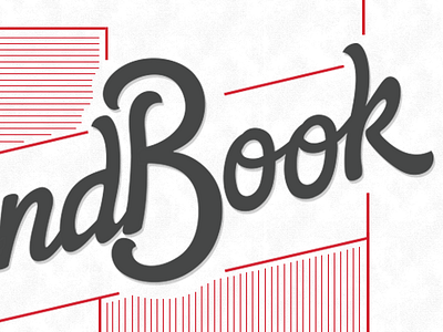 Handbook Lettering Crop b book custom hand done hand lettering handbook lettering script type typography