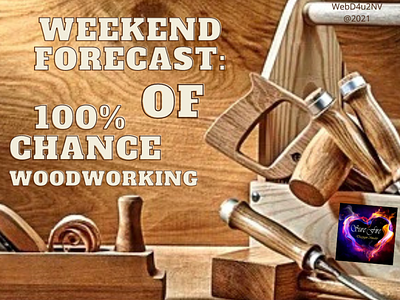 Woodworking Weekend Forecast branding content design graphic design illustration typography
