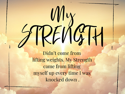 My Strength branding content design graphic design illustration typography