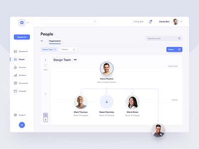 CRM App by Karol Kos for widelab on Dribbble