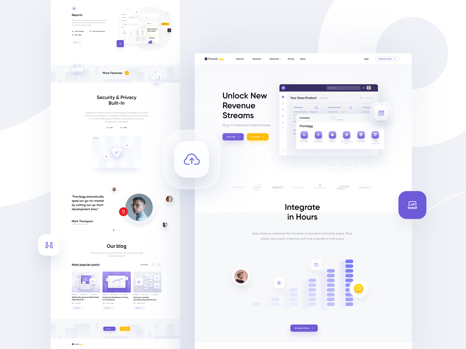 Frontegg by Karol Kos for widelab on Dribbble