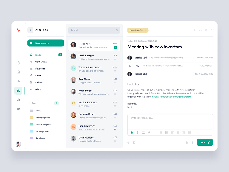 KeyVue mailbox by Karol Kos for widelab on Dribbble