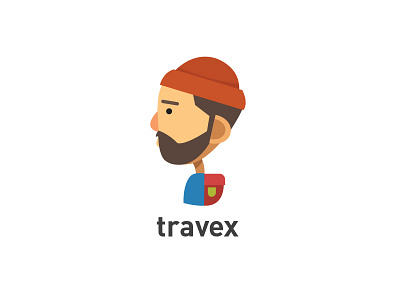 Travex cute illustration logo