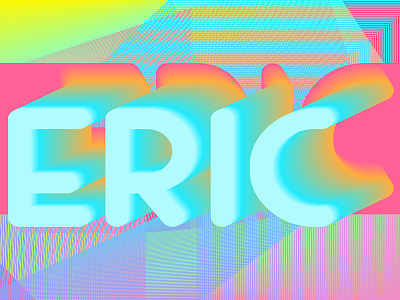 Eric Logo#1 branding colorful design eric graphic design logo design portfolio