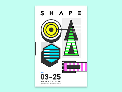 Shape poster