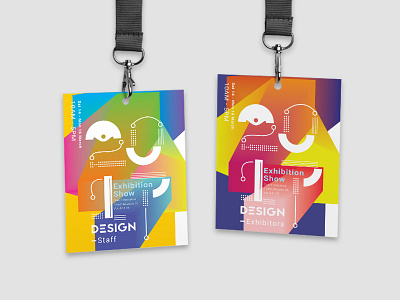 Design Exhibition ID card design 2017 design design exhibition graphic graphic design