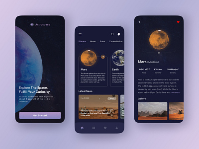 Astrospace - Space Exploration App