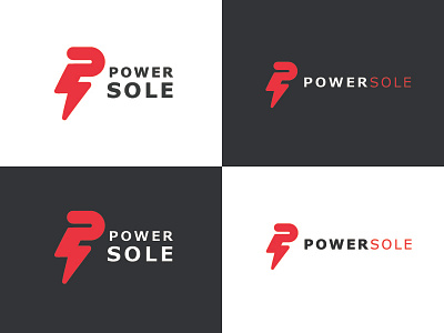 Power Sole Logo branding designer philippines power sole ui ux web