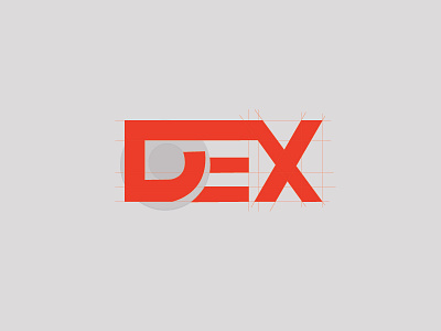 DEX Construction concept construction designer logo logotype monogram philippines ui ux