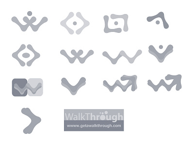 Walkthrough Logo Exploration Pt 1 design designer identity logo logotype philippines ui ux walkthrough web