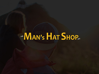 The Mans Hat Shop Logotype brand creative designer identity logo philippines ui ux