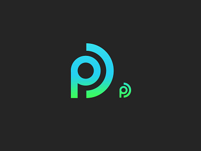 D+P Monogram co working creative d designer logo p philippines plus space ui ux