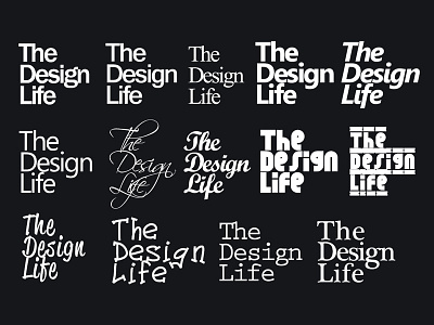 Logotype Exploration cavite creative designer identity logo philippines typography ui ux