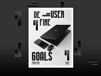 Define User Goals Poster Design