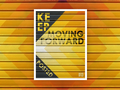 Keep Moving Poster Design brand creative design designer identity philippines poster ui ux