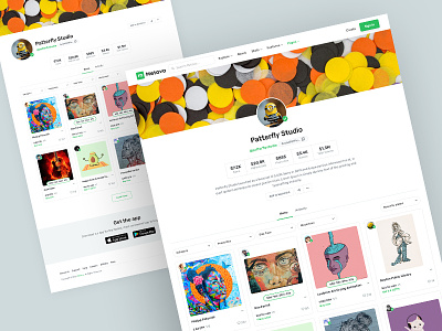 Collection - Nft Marketplace activity collection collection page collections design digital art digital items items collection layout nft nft marketplace nfts web design