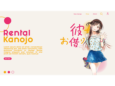 Rental Kanojo Website