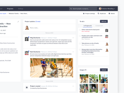Project Management - Timeline & Tasks