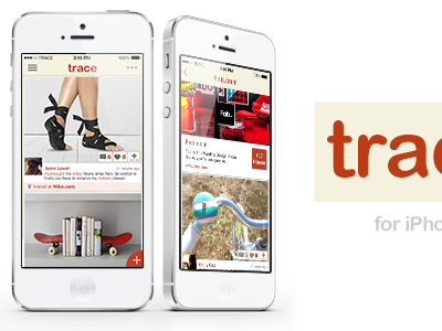 Trace for iPhone app commerce fashion ios iphone networking payments shopping social social commerce