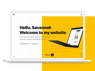 Portfolio Site Rebound brand portfolio portfolio site turansky ux website design xd